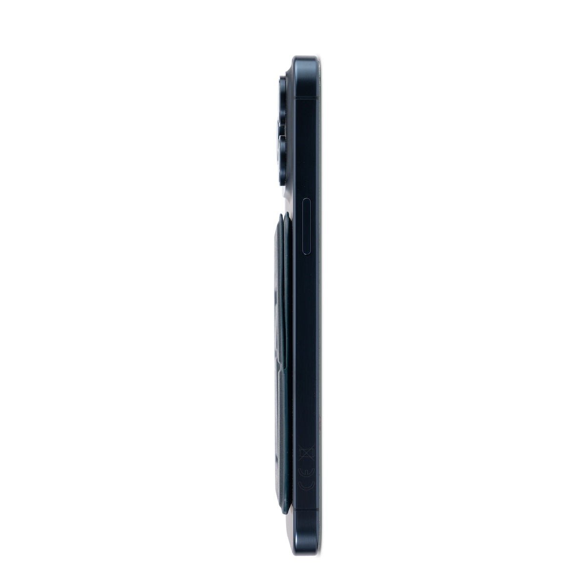 MagFlex Leder Handy Ständer Luxe blau mit Fingerhalter - GOLDBLACKpremium