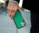 iPhone 13 Pro Max MagSafe Krokodilleder Case Grün - GOLDBLACKpremium