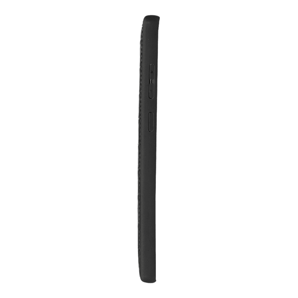iPhone 11 Pro Max Lederhülle Croco Schwarz - GOLDBLACKpremium